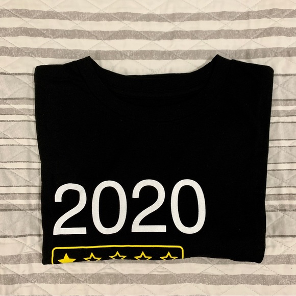 T-Line 2020 Year Review Mens Black Large Shirt - Picture 6 of 6